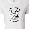 thumbnail image 4 of Inktastic Vacation Time in Bahamas Women's T-Shirt, 4 of 5