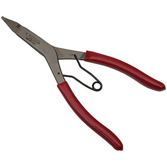 G407.NP Straight Tip Lock Ring Pliers, 9 inch with Satin Finish (Satin)