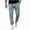 Gray-03, variant on Men's Corduroy Joggers, Elastic Waist Drawstring Sweatpants with Cinched Bottom Casual Sports Wear
