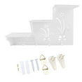 thumbnail image 1 of Hollow out Multilayer Wall Mounted Storage Rack Shelf Household Organizer (Left Hang), 1 of 10