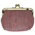 thumbnail image 4 of Eel skin Leather Coin Purse Snap Closure  E 905, 4 of 18