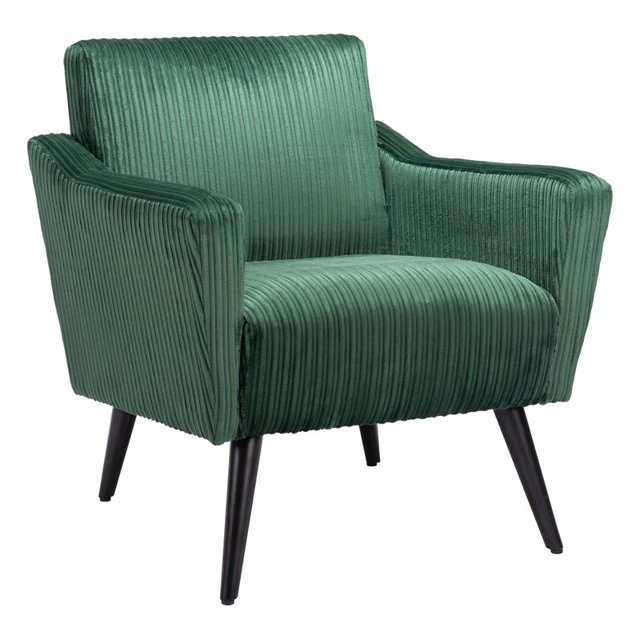 ZUO Bastille Accent Chair Green