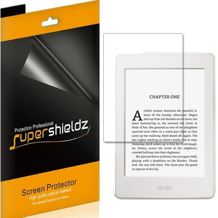 [3-pack] Supershieldz for Kindle Paperwhite 3 Screen Protector Anti-Bubble High Definition (HD) Clear