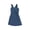 Blue - navy, variant on DONNA KARAN NEW YORK Womens High Low Jersey A-line Dress, Blue, 14