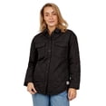 thumbnail image 2 of Free Country Women's Trailblazer Quilted Shacket Black S, 2 of 5