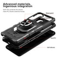 thumbnail image 3 of Cass Creations Case for Samsung Galaxy S21-FE (FAN EDITION), Advanced Armor Full Body Hybrid Shock Proof Bumper Protective Phone Cover - Black, 3 of 5