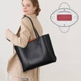 thumbnail image 6 of 2pcs Bag Bottom Insert Red Rectangle Bag Base Shaper PU Leather Handbag Bottom Inside for Handmade Purse Tote Bags Replacement Repair DIY Accessories, 6 of 6