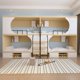 thumbnail image 4 of Litera personal dormitorio cama espacio cabina cama alta y baja estudiante joven apartamento, 4 of 4