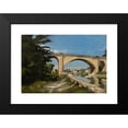 thumbnail image 2 of Henri-Joseph Harpignies 18x14 Black Modern Framed Museum Art Print Titled - The Railroad Bridge at Briare, 2 of 5