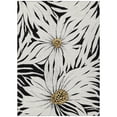 thumbnail image 2 of Addison Rugs Chantille Indoor/Outdoor Transitional Floral Black Machine Washable Rectangle Rug, 5' x 7'6", 2 of 8