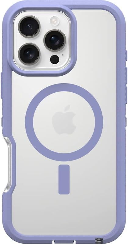 OtterBox iPhone 16 Pro Max (Only) - Defender Series Pro XT Case for MagSafe - Denver Dusk Purple - Screenless - Lanyard Attachment - Retail Packaging