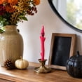 thumbnail image 4 of Halloween Ghost Shaped Taper Candles, 10in Spooky Twisted Stick Candle with Burning Wick, Novelty Tabletop Ornament for Halloween Home Party Themed Atmosphere Decoration, 4 of 6