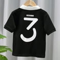 thumbnail image 4 of Boys' Polo Shirts Short Sleeve Black Button Down Shirt Lapel Collar School Uniform Boys Golf Shirt, 4 of 4