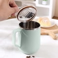 thumbnail image 5 of AUNVITO 17oz 304 Stainless Steel Coffee Mug Cup, Double Wall Insulated Tumbler for Hot Cold Drinks Home Office Travel Camping, 1pc, 5 of 6