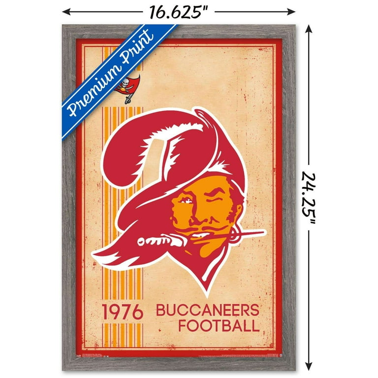 Tampa Bay Buccaneers NFL FOOTBALL SUPER VINTAGE 1970s Collectible Felt  Pennant!