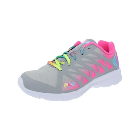 

Fila Girls Fantom 6 Tie-Dye Gym Running Shoes Gray 6.5 Medium (B M) Big Kid