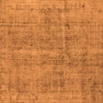thumbnail image 1 of Ahgly Company Indoor Square Oriental Orange Industrial Area Rugs, 6' Square, 1 of 4