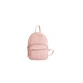 thumbnail image 2 of JuDWoC Cute Backpack Backpack for College Book Bags Quilted Pattern Cloud Plush Keychain Charm Lightweight Water Resistant Multi Layer Storage Rucksack Everyday Laptop Travel Daypack Pack Bag 15.3in, 2 of 5