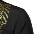 thumbnail image 6 of Fall Jumpsuits for Men African Gold Embroidered Long Sleeve Dashiki Tunic For Men Trendy Clothes, 6 of 8