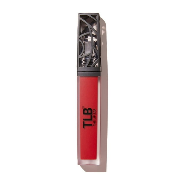 The Lip Bar Lápiz labial líquido mate vegano Color de alto pigmento y larga duración con 8-12 horas de uso Hot Mama - Fire Engine Red