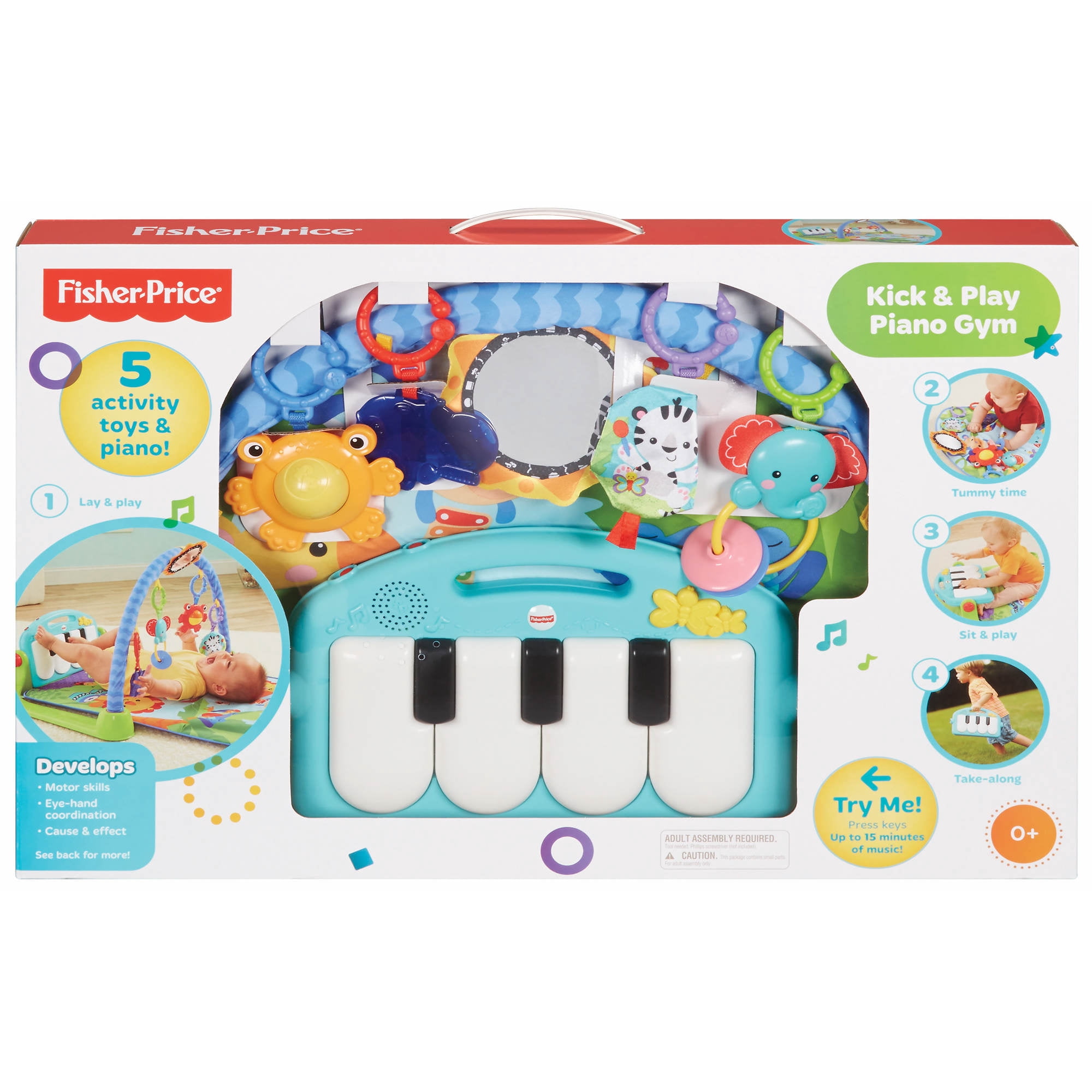 kick and play piano walmart