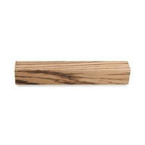 Woodcraft Zebrawood Pen Blank 3/4" X 3/4" X 5" 5-Piece