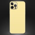 thumbnail image 4 of DesignSkinz Light Yellow Pastel Color Full-Body Skin Decal Wrap Cover for iPhone 13, 4 of 9