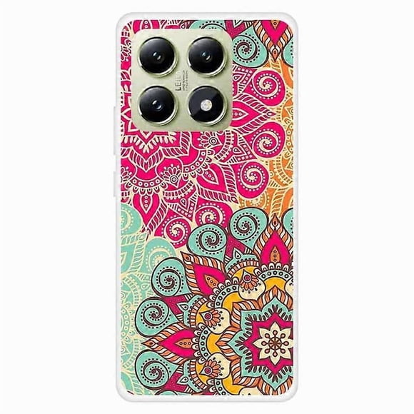 For Xiaomi 14T Pro Case TPU Pattern Printing Anti-Fall Phone Cover - Girl