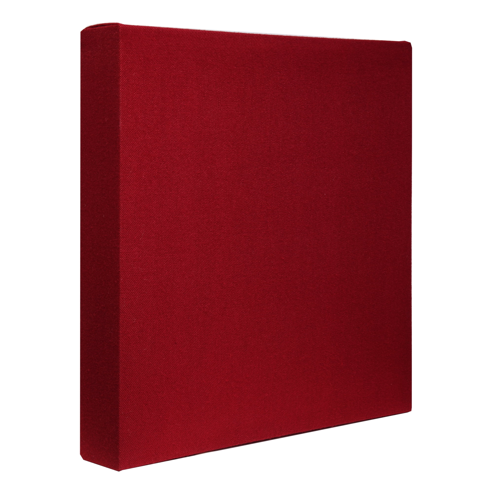 ATS Acoustics ECO Panel Low-VOC Professional Studio Recording Booth Sound Absorbing Acoustic Panel 24" x 24" x 4" (Claret)