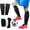 Black, variant on SONGAUN Shin Pads, Honeycomb Football Shin Guards for Boys, 1 Pair of Long Anti-Collision Calf Sleeves, with Excellent Impact Absorption, Breathable, Fit-Fitting Guards Sleeves, for Boys Girls Men