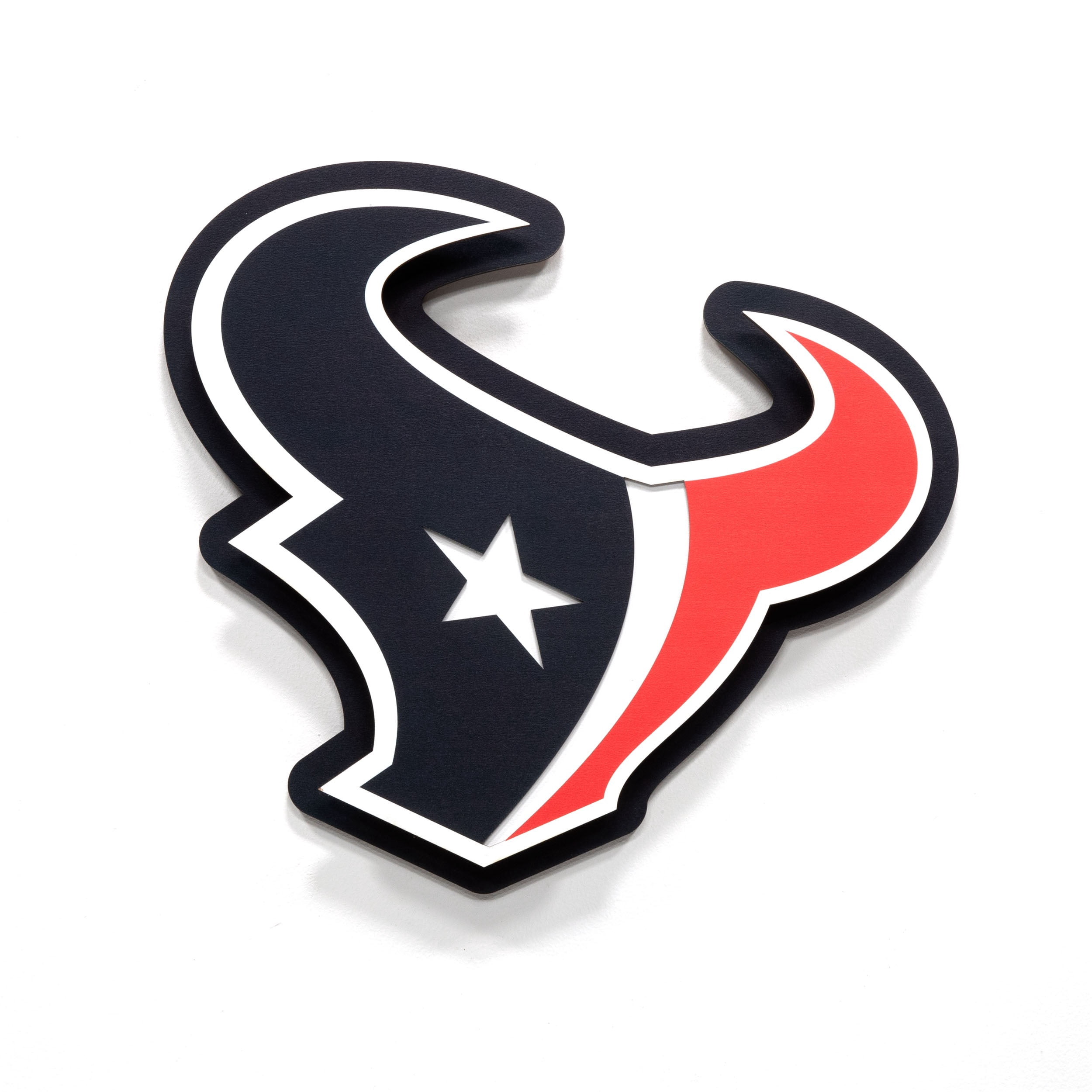 YouTheFan NFL Houston Texans 3DX Die Cut Wall Art