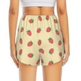 thumbnail image 4 of Fotbe Strawberries Womens High Waist Running Shorts Athletic Workout Quick Dry Shorts for Women with Pockets Gym Yoga Summer Shorts-X-Large, 4 of 9