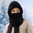 thumbnail image 4 of Neck Hood Warm Balaclava Accessories Versatile Full Face Mask Polar Fleece Warmth Windproof Hat Skiing, 4 of 8