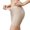 Beige, variant on Womens 5-Hook Art Print Corset Top Lace-Up Back Waist Trainer Elegant Shapers Black XL