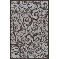 thumbnail image 1 of Radici 1845-0021-GREY Pisa Rectangular Grey Contemporary Turkey Area Rug- 5 ft. 3 in. W x 7 ft. 3 in. H, 1 of 1