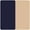 Navy & Khaki, variant on 2-Pack Men’s Heavyweight Fleece-Lined Stretch Chino Uniform Work Pants (31” Inseam)