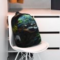 thumbnail image 3 of Disketp Realistic Style Colorful Wolf A Mochila Escolar de 15 Pulgadas, Mochila Ligera para Estudiantes, Viajes y Trabajo, Cómoda y Resistente para el Uso Diario, 3 of 6