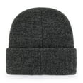 thumbnail image 2 of Men's '47  Heather Black Atlanta Falcons Brain Freeze Cuffed Knit Hat, 2 of 2