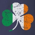thumbnail image 3 of CafePress - Shamrock St Pats Flag Long Sleeve T Shirt - Long Sleeve Dark T-Shirt, 3 of 4