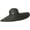 Black, variant on Christys Crown "Sofi" Big Brim Raffia Womens Sun Hat (Black)