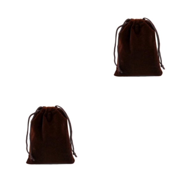 Ounissouiy 50 Uds. De tela para recuerdos de boda, bolsa con cordón para regalos de ducha y pequeños objetos de valor, terciopelo con Type6 NO6