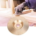 thumbnail image 1 of Wheel Sanding Disc, Sturdy Wear Resistance Wood Carving Disc, Steel Stable Wood For Angle Grinder, 1 of 8