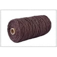 thumbnail image 1 of 3mm 100% Cotton Cord Colorful Cord Rope Beige Twisted Craft Macrame String DIY Home Textile Wedding Decorative supply 110yards, 1 of 1