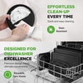 thumbnail image 4 of NutriChef 8-Piece Nonstick Stackable Bakeware Set Baking Tray Set W/ Non-Stick Coating (Gray), 4 of 5