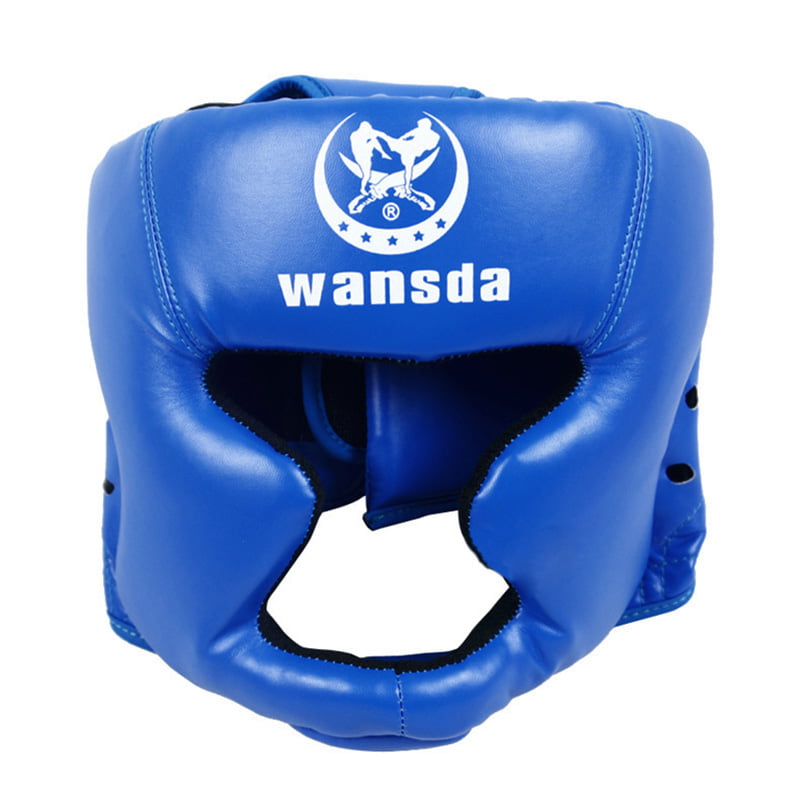 Grill Head Guard Helmet Boxing Martial Arts Gear MMA Protector Kick Training 1X 