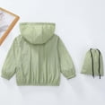thumbnail image 4 of Trikvn Boys Packable Windbreaker Lightweight Sun Protection Jacket with Storage Bag Zip Up Hooded Outerwear for Kids Outdoor Hiking Running Active Spring Coat, 4 of 8