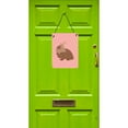 thumbnail image 2 of Carolines Treasures BB7960DS1216 Lionhead Rabbit Pink Check Wall or Door Hanging Prints, 2 of 2