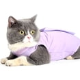 thumbnail image 1 of 1 pieza de ropa para mascotas, traje de esterilización/castración para gatos, traje de destete postoperatorio, traje de recuperación, rehabilitación postoperatoria para gatos madre, 1 of 5