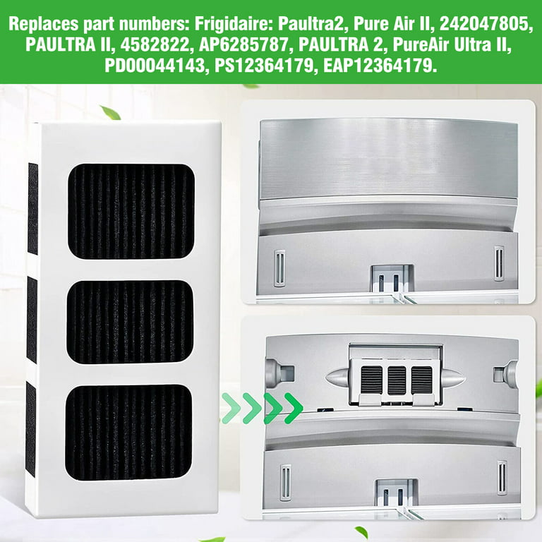 4Pcs Frigidaire Pure Air Ultra II Paul Tra2 Replacement Refrigerator Air  Filter