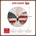 thumbnail image 2 of Sikiie American Flag Butterfly Wall Christmas Tree Skirt, Christmas Tree Decorations, Christmas Decor, Tree Mat Decoration(30-48IN)-30", 2 of 6